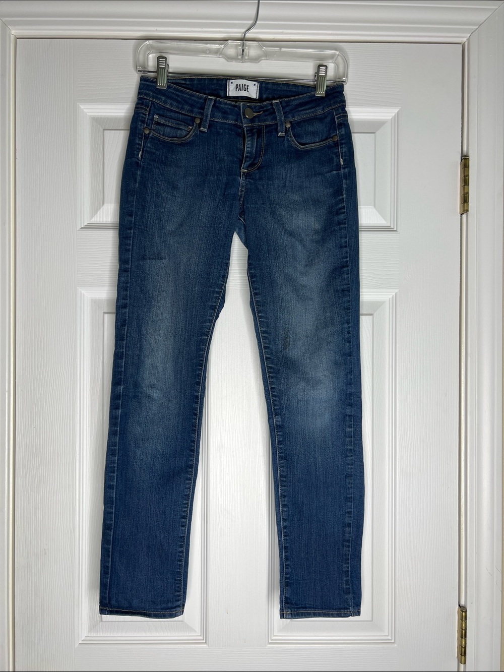 PAIGE Indigo Blue Skinny Jeans
